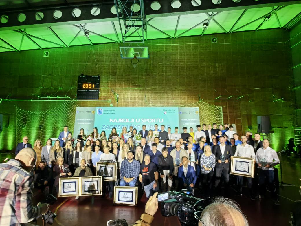 U Rugvici proglašeni najbolji sportaši, sportski djelatnici i sportski klubovi Zagrebačke županije.